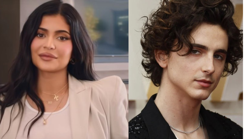 Timothée Chalamet and Kylie Jenner